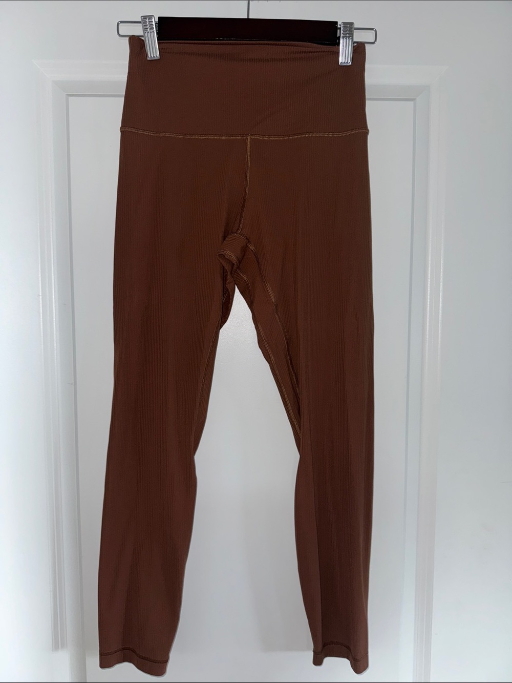 Lululemon Brown Ribbed Leggings